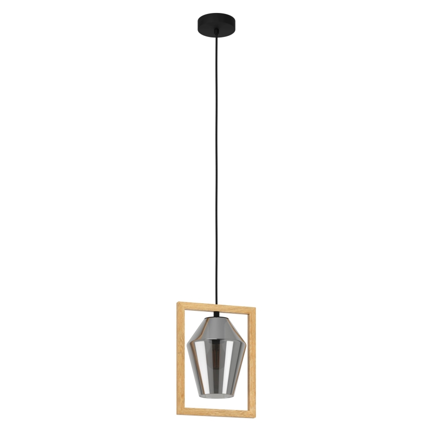 Eglo - Ljusskrona med upphängningsrem  1xE27/40W/230V