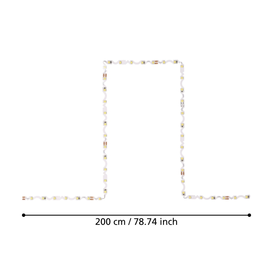 Eglo - LED ljusslinga  2m LED/10,8W/24V