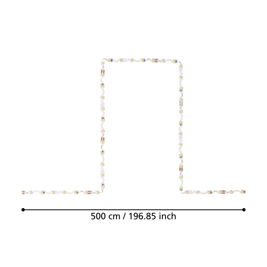 Eglo - LED ljusslinga  5m LED/27W/24V