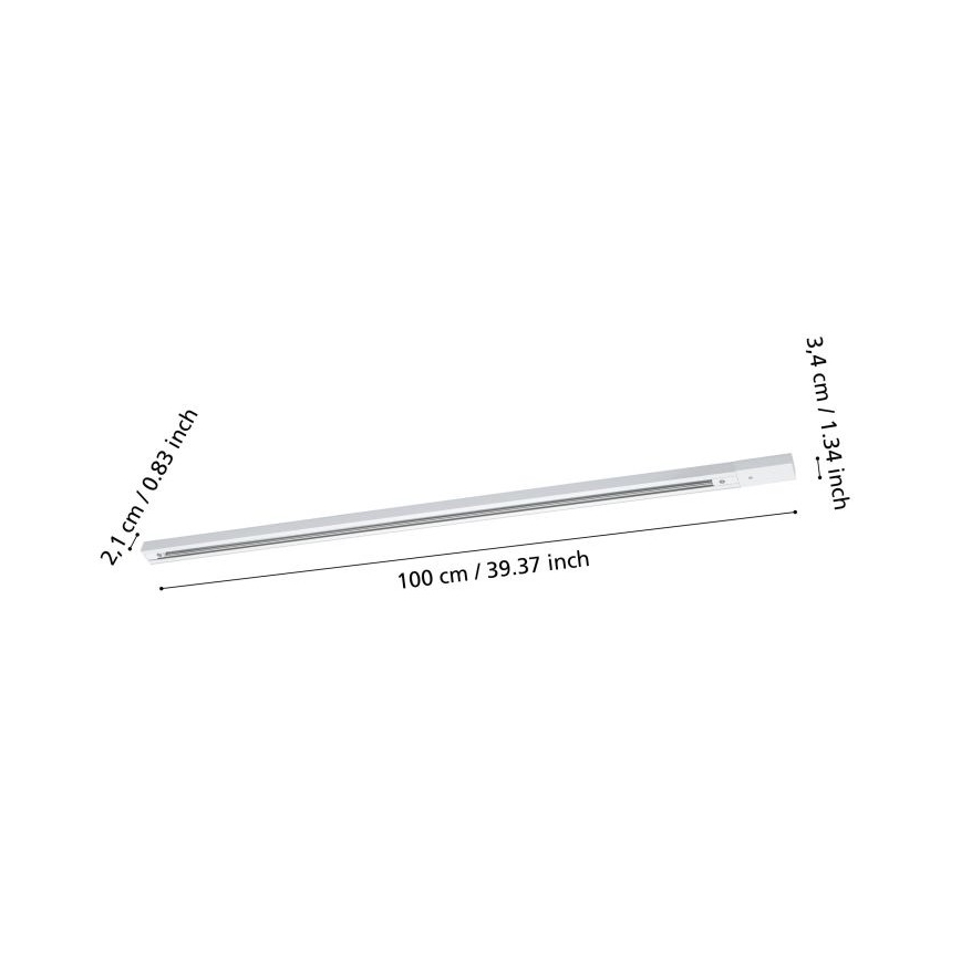 Eglo - Listsystem TB 1 m vit
