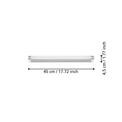 Eglo - LED badrum spegelbelysning  LED/7,5W/230V IP44 45 cm