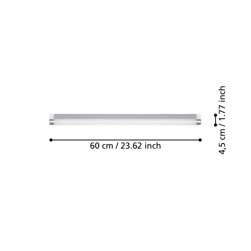 Eglo - LED badrum spegelbelysning  LED/15,5W/230V IP44 60 cm