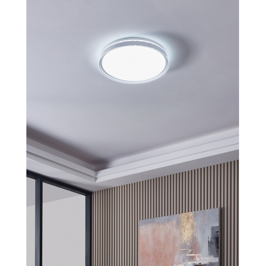 Eglo - LED Dimbar taklampa LED/40W/230V 3000-6500K+ fjärrkontroll