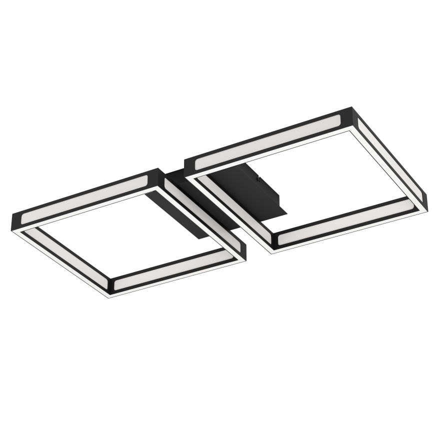 Eglo - LED taklampa  2xLED/11,2W/230V svart 