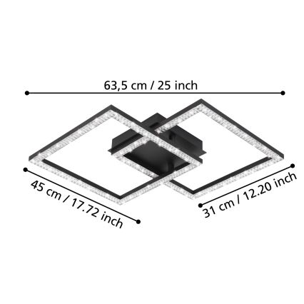 Eglo - LED taklampa LED/21W/230V