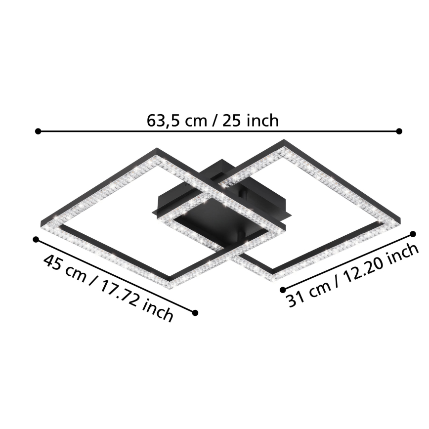 Eglo - LED taklampa LED/21W/230V