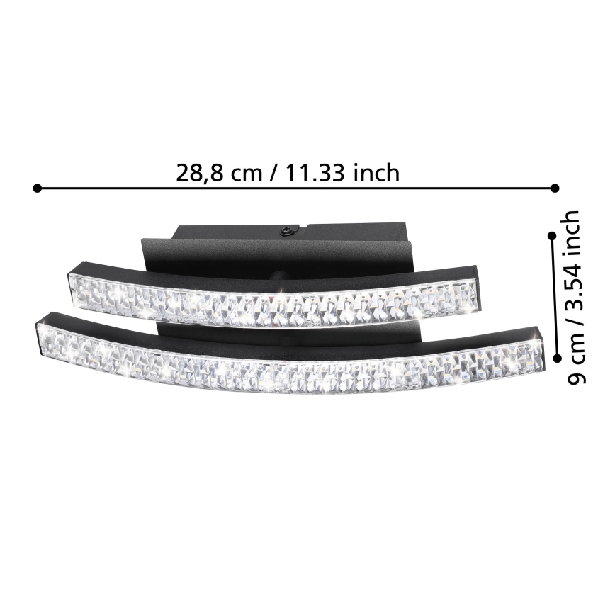 Eglo - LED vägglampa  LED/8W/230V