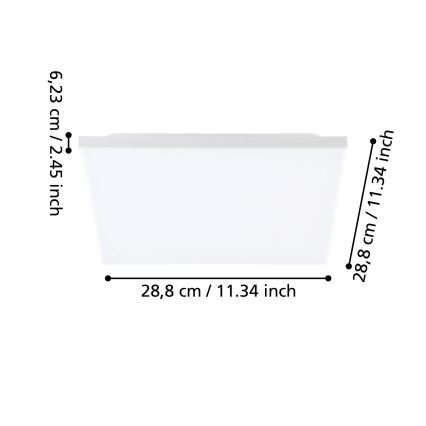 Eglo - LED taklampa LED/10W/230V