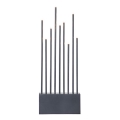 Eglo - Adventsljusstake BUZZ 9xE5/0,6W/230/12V antracit
