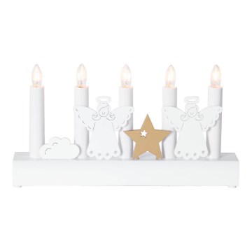Eglo - Adventsljustake JULIA 5xE10/3W/230V