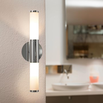Eglo - Badrumsvägglampa 2xE14/40W/230V IP44