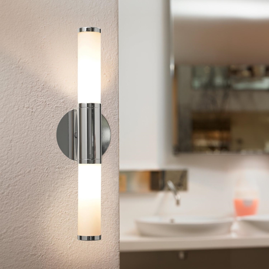 Eglo - Badrumsvägglampa 2xE14/40W/230V IP44