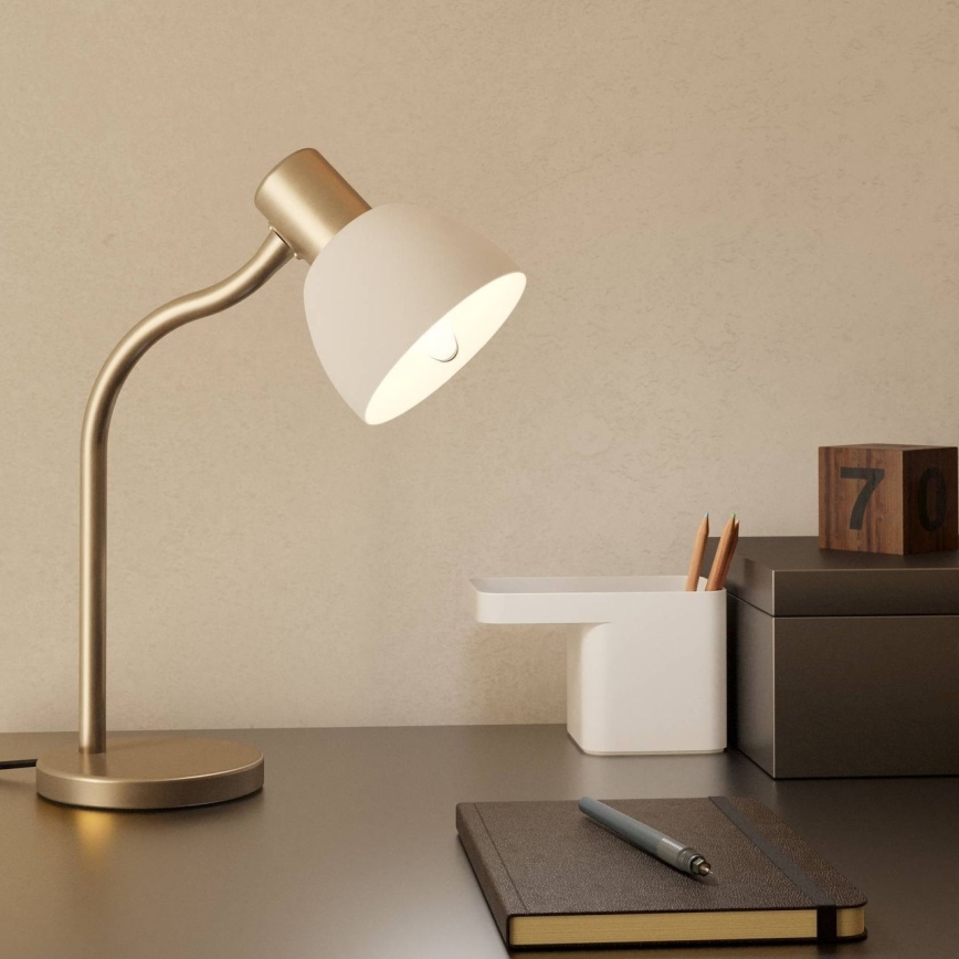 Eglo - Bordslampa 1xE14/25W/230V matt krom