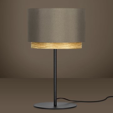 Eglo - Bordslampa 1xE27/40W/230V brun