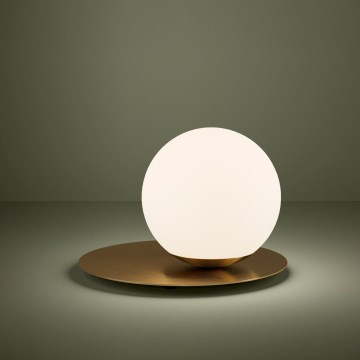Eglo - Bordslampa 1xE27/40W/230V guld
