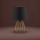 Eglo - Bordslampa 1xE27/40W/230V svart/guld