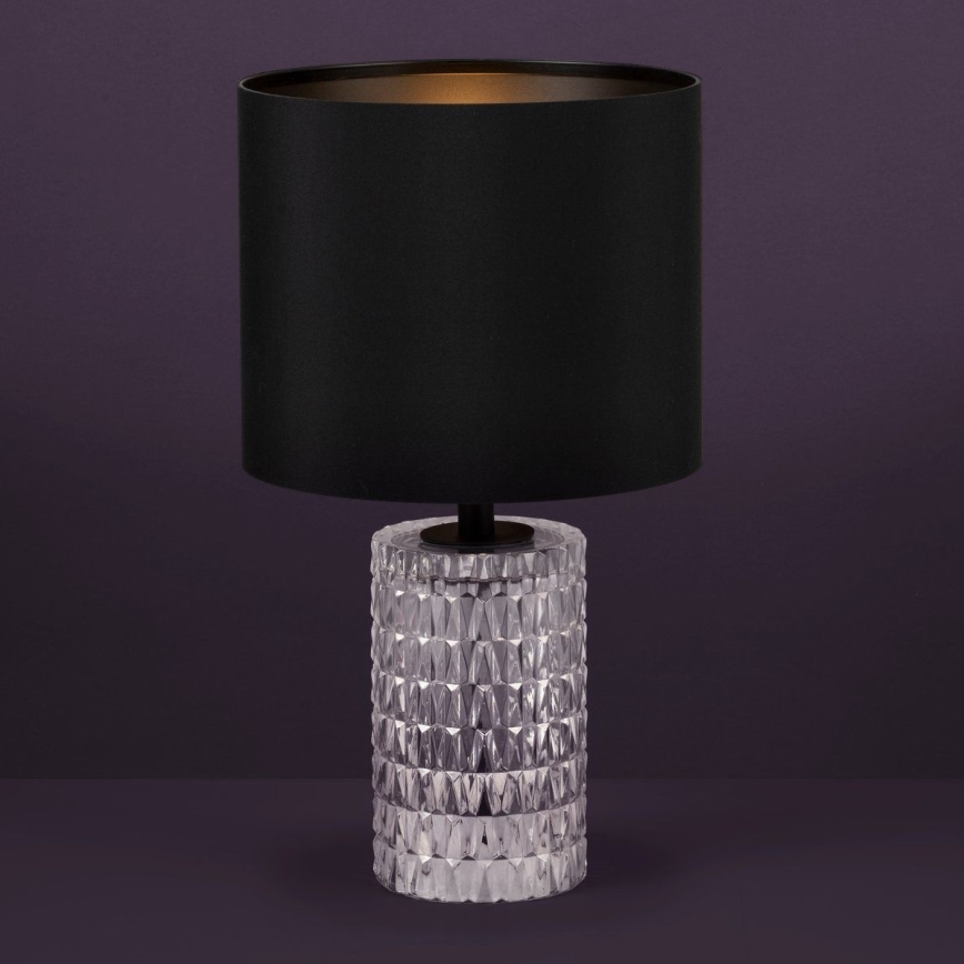 Eglo - Bordslampa 1xE27/40W/230V svart
