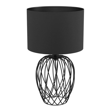 Eglo - Bordslampa  1xE27/40W/230V svart