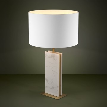 Eglo - Bordslampa 1xE27/40W/230V vit