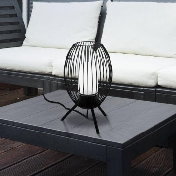 Eglo - Bordslampa för utomhusbruk 1xE27/28W/230V IP44