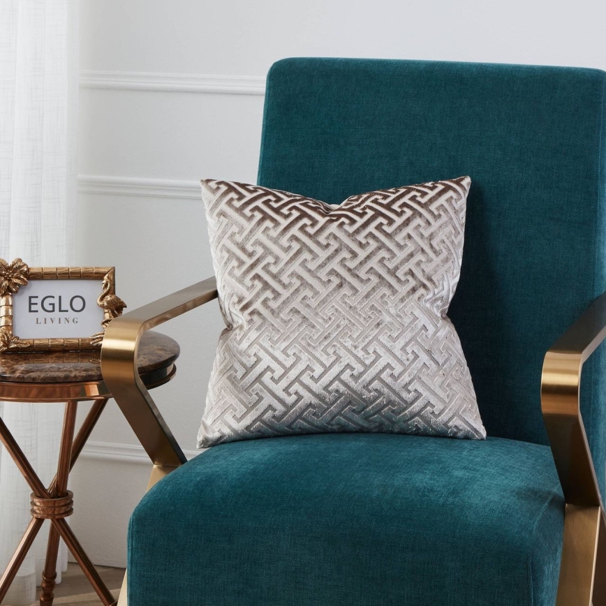 Eglo - Dekorativ kudde 45x45 cm beige