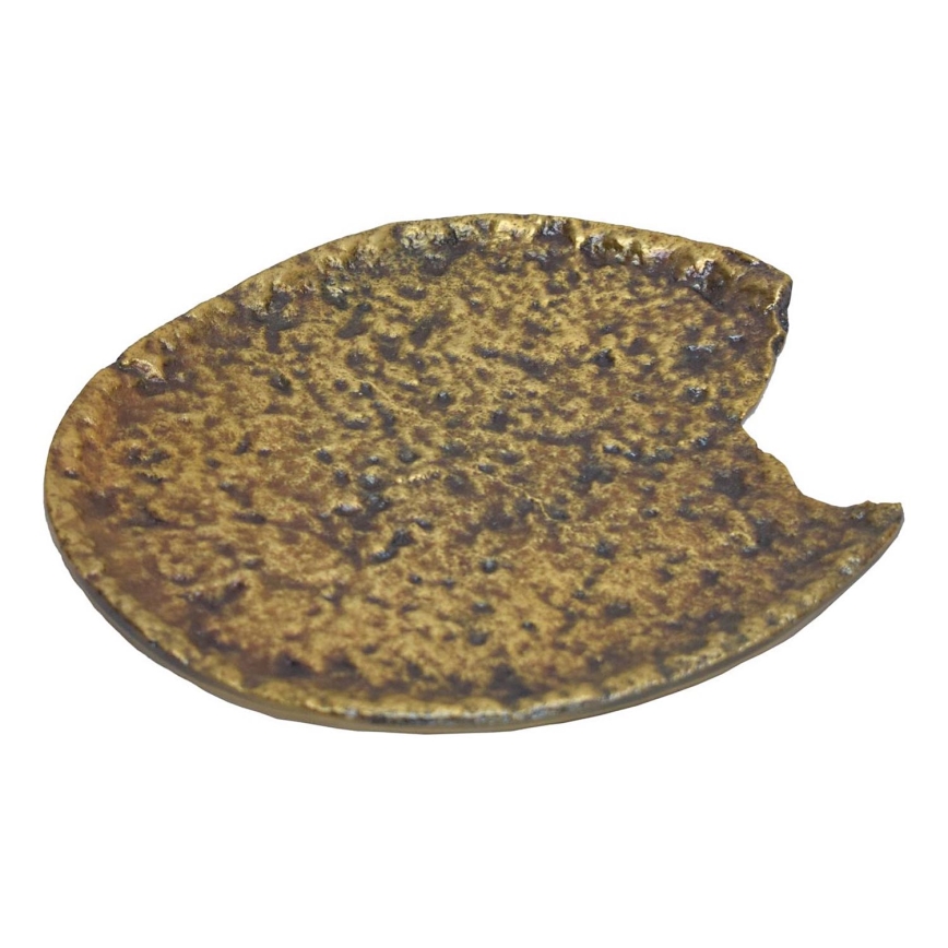 Eglo - Dekorativt bricka 18x20 cm guld