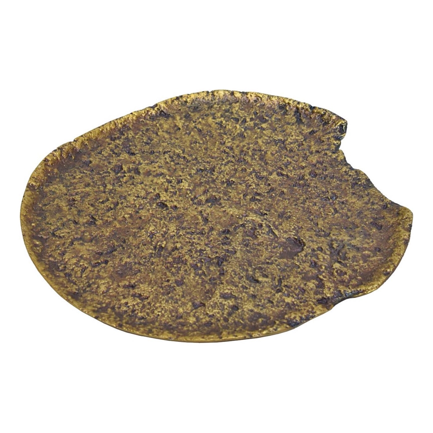 Eglo - Dekorativt bricka 26,5x29 cm guld