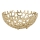 Eglo - Dekorativt bricka diameter 20,5 cm guld