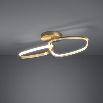Eglo - Dimbar LED ytmonterad ljuskrona LED/25W/230V 3000K guld