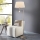 Eglo/Edi Belysning - LED golvlampa SANTANDER 1xE27/11W/230V + LED/2,3W matt krom