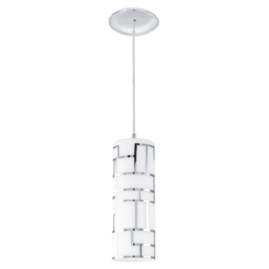 Eglo - Ersättningsglas till ljuskrona och lampa BAYMAN vit/skinande krom