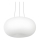 Eglo - Ersättningsglas för chandelier, tak belysning och lampa OPTICA diameter 45 cm