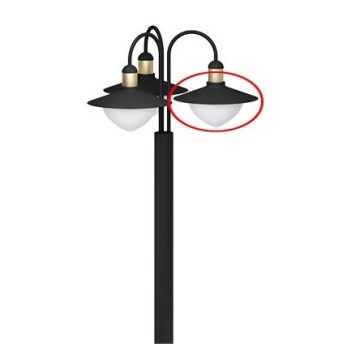 Eglo - Ersättningsglas för lampa och nástěnnému svítidlu SIRMIONE diameter 19 cm