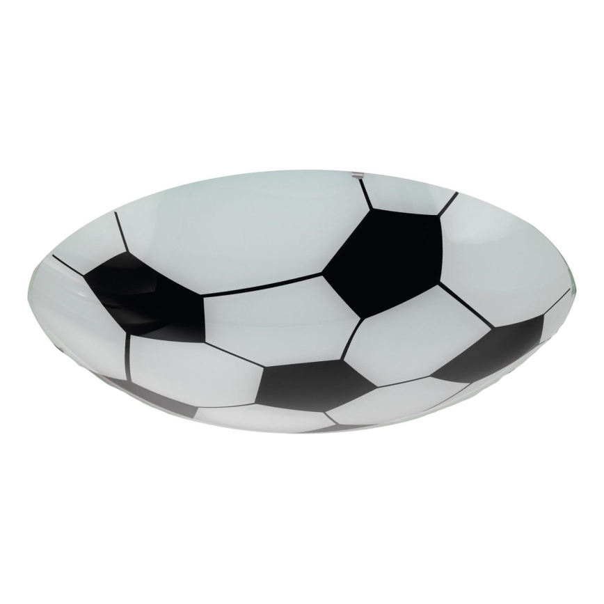 Eglo - Ersättningsglas för taklampa TABARA E27 diameter 25 cm soccer boll