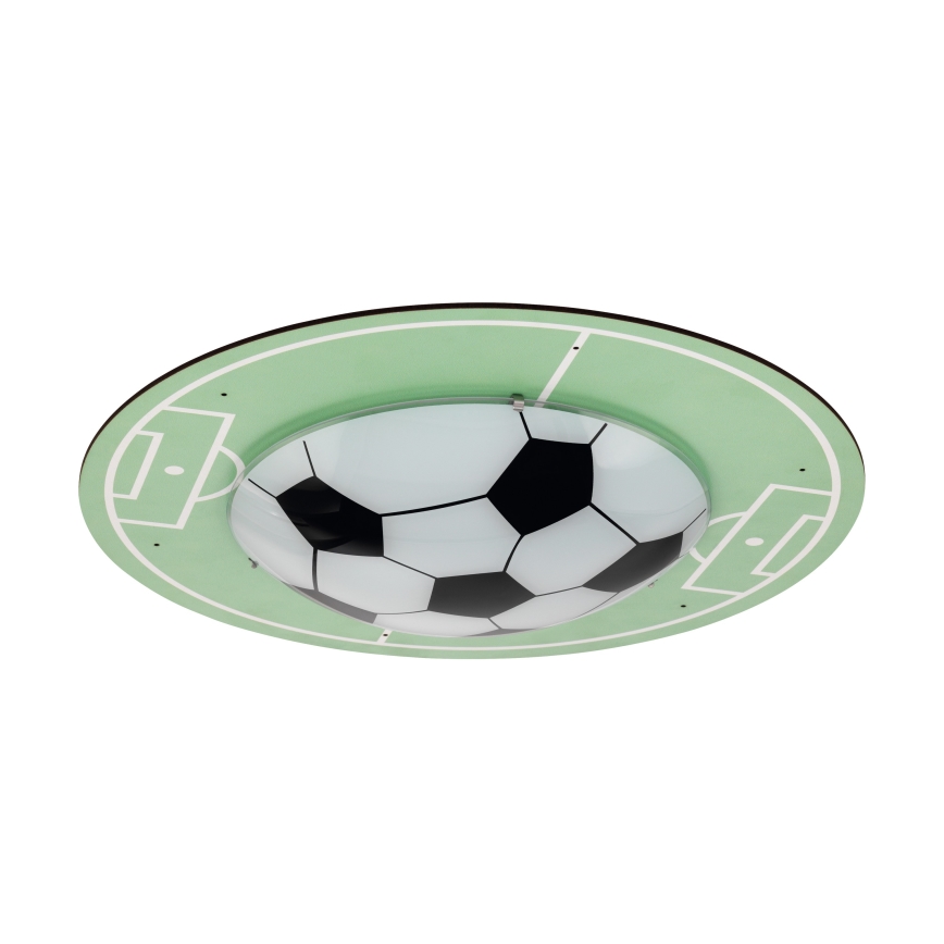 Eglo - Ersättningsglas för taklampa TABARA E27 diameter 25 cm soccer boll