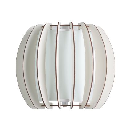 Eglo - Ersättningsglas för vägglampa STELLATO 21x18 cm vit