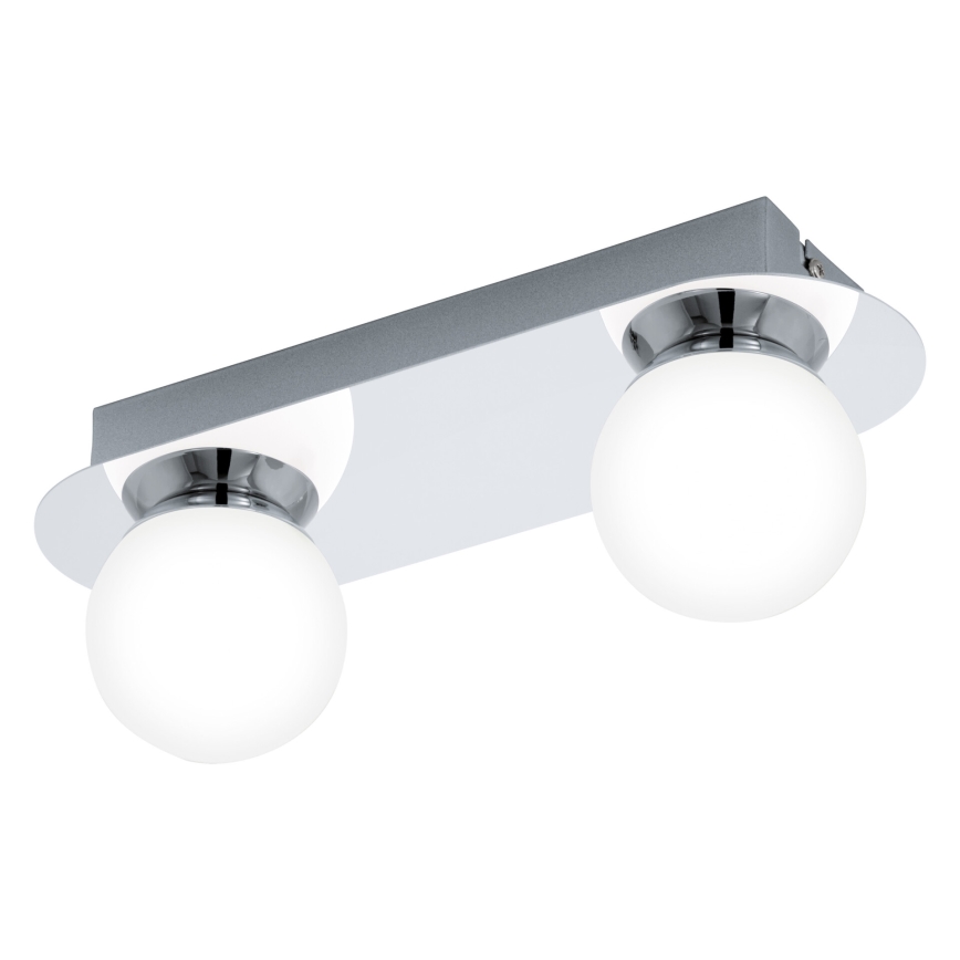Eglo - Ersättningsglas för tak- och väggbelysning MOSIANO diameter 8 cm vit