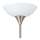 Eglo - Ersättningslampskärm för lampa UP 2 27,5x8 cm vit