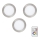 Eglo - ET 3x LED RGBW Ljusreglerad upphängd taklampa TINUS 4,8W/230V + +Fjärrkontrol