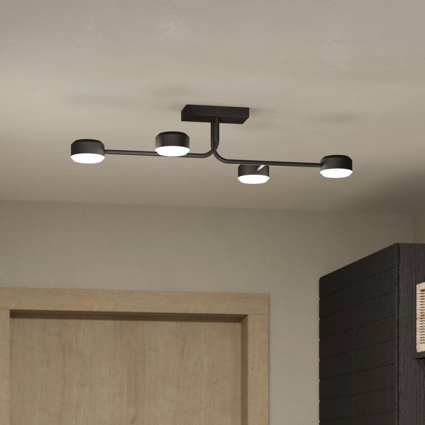 Eglo - Fäst LED ljusreglerad ljuskrona 4xLED/6,8W/230V