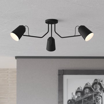 Eglo - Fäst ljuskrona 3xE27/25W/230V