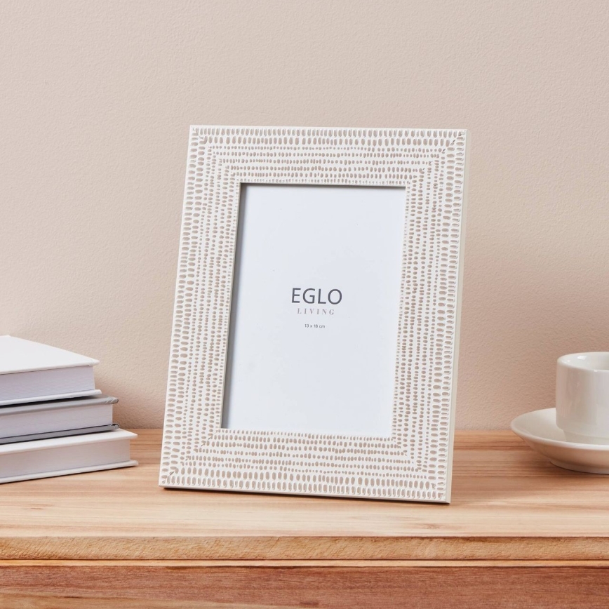 Eglo - Fotoram 13x18 cm grädde
