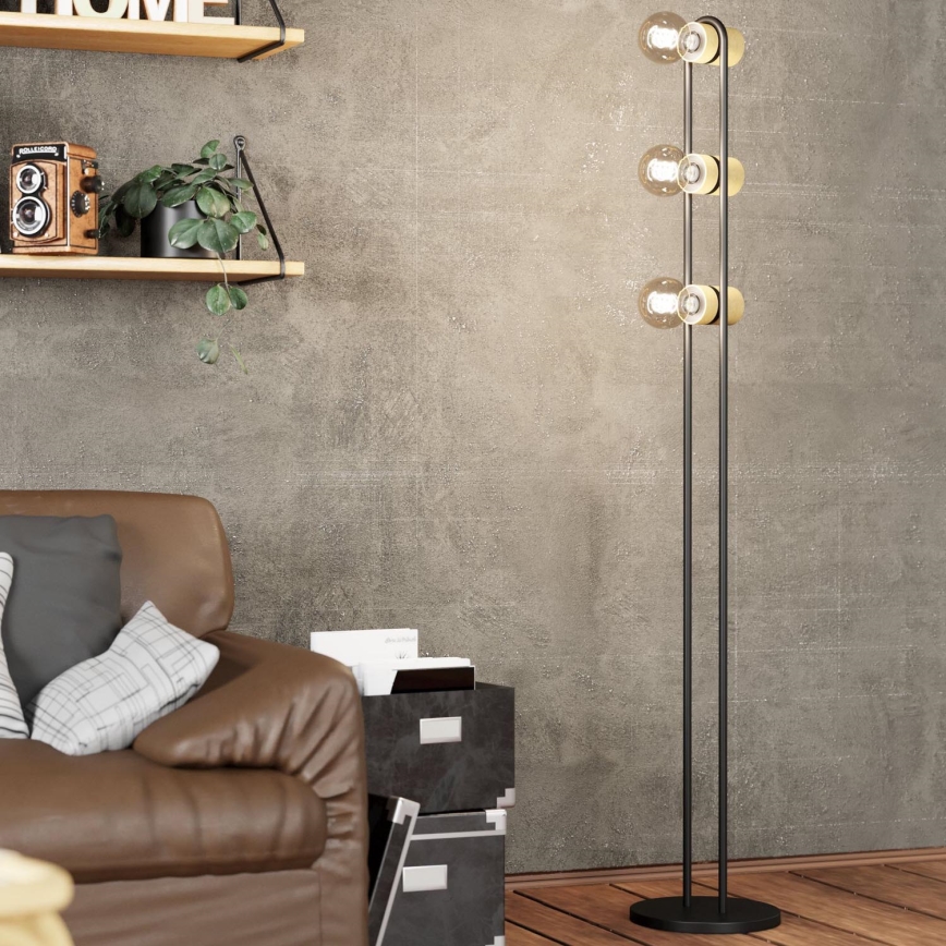 Eglo - Golv lampa 3xE27/28W/230V