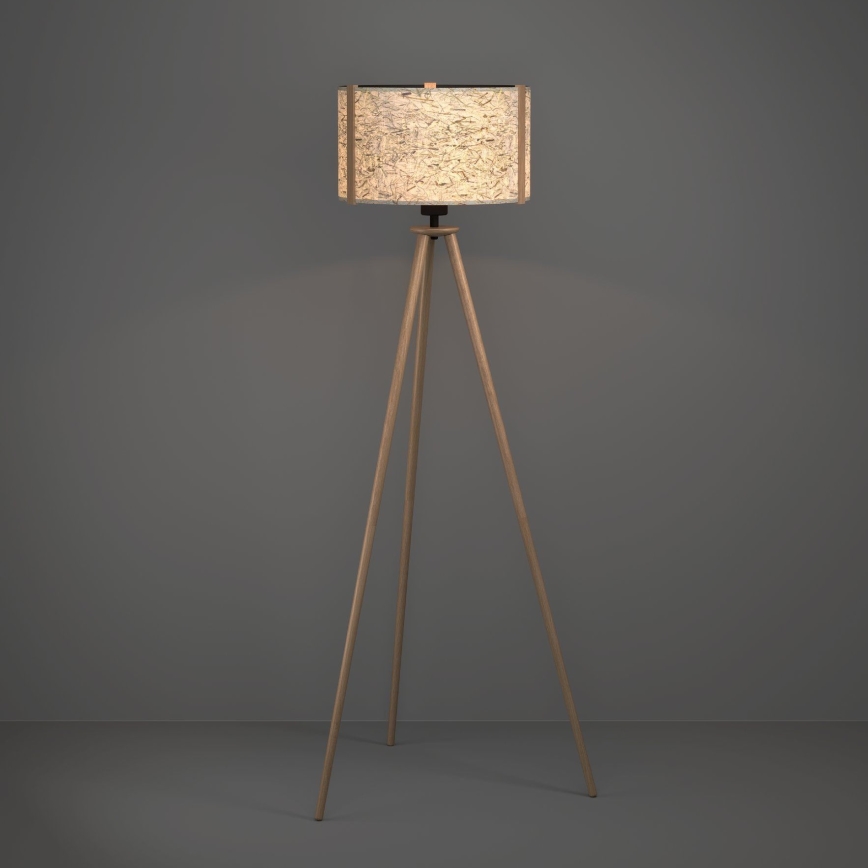 Eglo - Golvlampa 1xE27/25W/230V beige