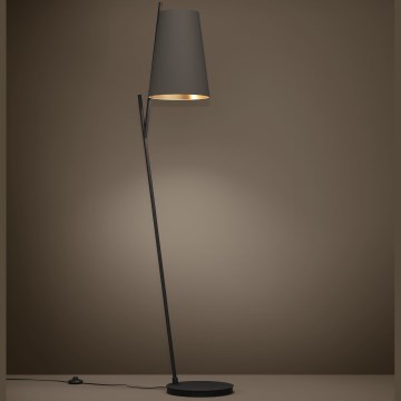 Eglo - Golvlampa 1xE27/40W/230V brun