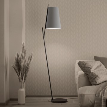 Eglo - Golvlampa 1xE27/40W/230V grå
