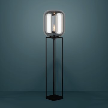 Eglo - Golvlampa 1xE27/40W/230V rökig