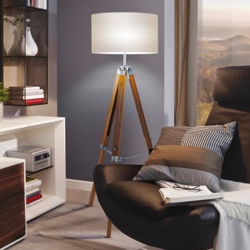 Eglo - Golvlampa 1xE27/60W/230V - FSC certifierade