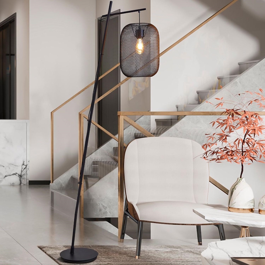 Eglo - Golvlampa 1xE27/60W/230V