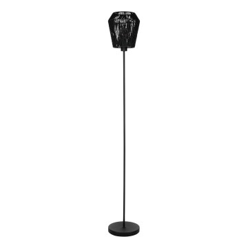 Eglo - Golvlampa 1xE27/60W/230V svart
